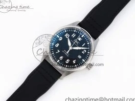 MIROTIME 0331 Pilot Mark XX IW328201 ZF 1:1 Best Edition Black Dial on Black Leather Strap A Affordable 7028